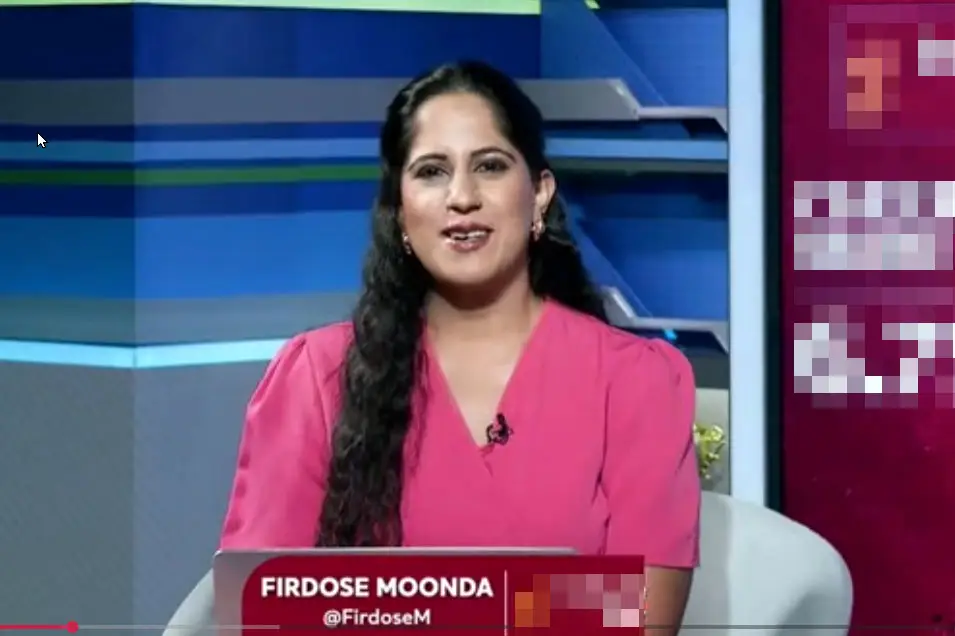 Meet Firdose Moonda Broadcaster